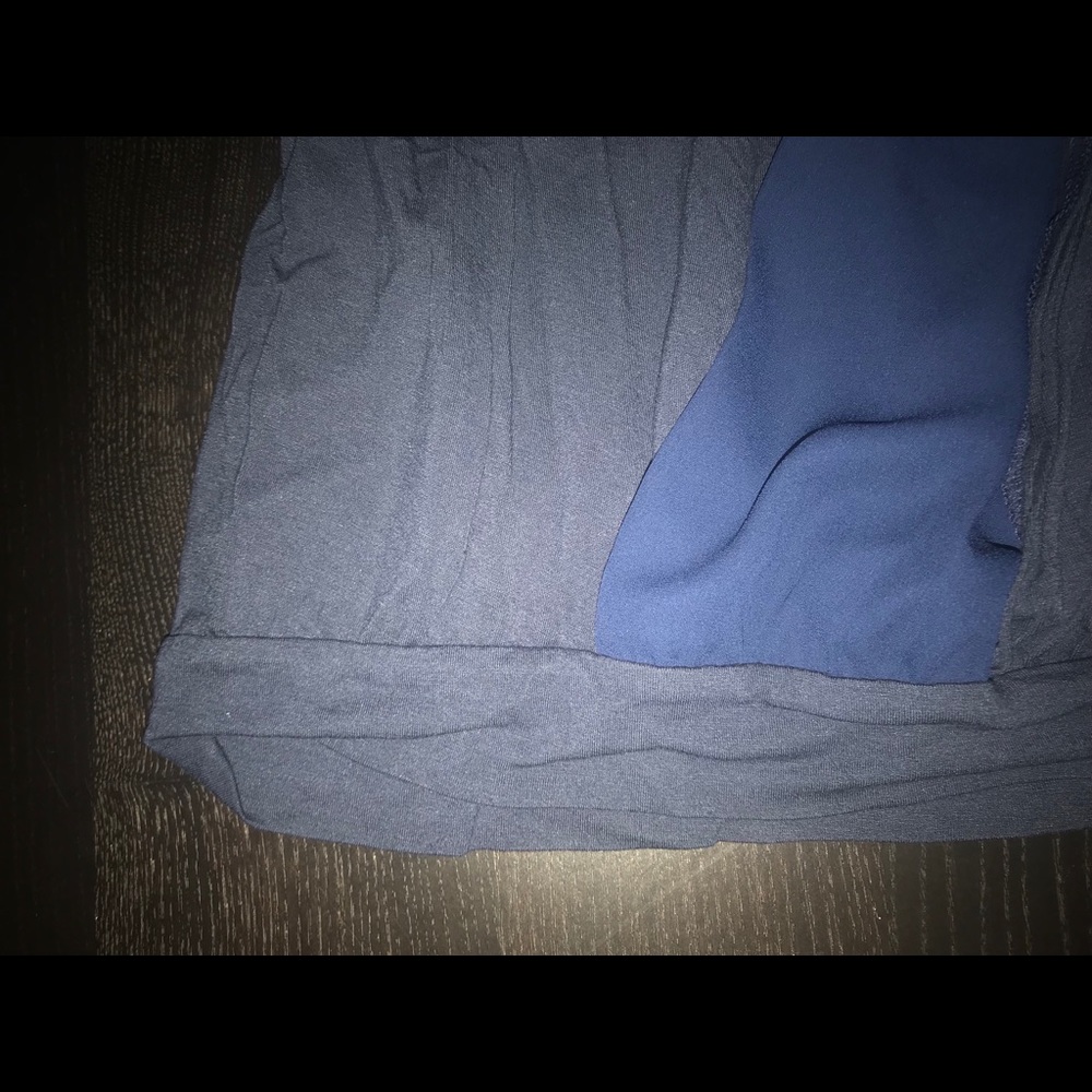 Navy Sleeveless Top - Picture 4 of 4